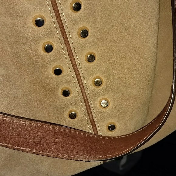 100% AUTHENTIC MICHAEL KORS SUEDE BAG - Picture 4 of 8